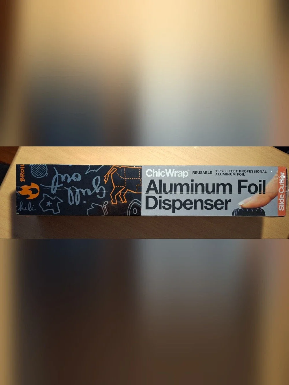 NEW ChicWrap Professional Aluminum Foil Dispenser 12